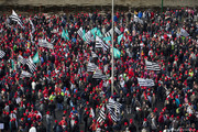 Boerenprotest in Fra