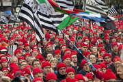 Boerenprotest in Fra